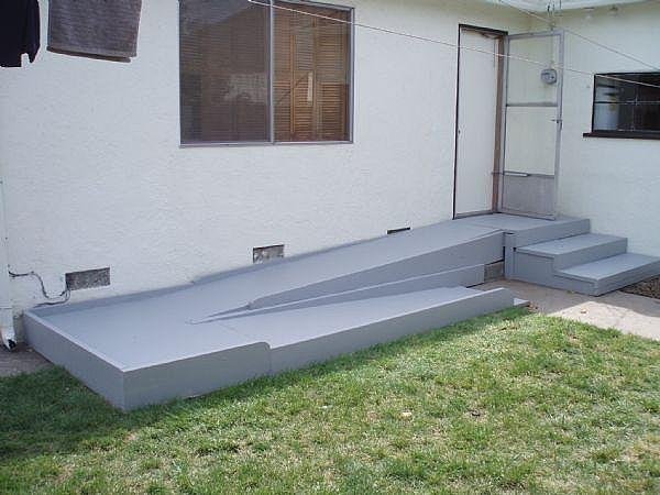 Concrete Wheelchair Ramp Installation