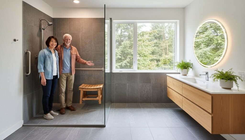 Roll-In Shower Cost in Portland: 2026 Homeowner’s Guide to Accessible Bathrooms