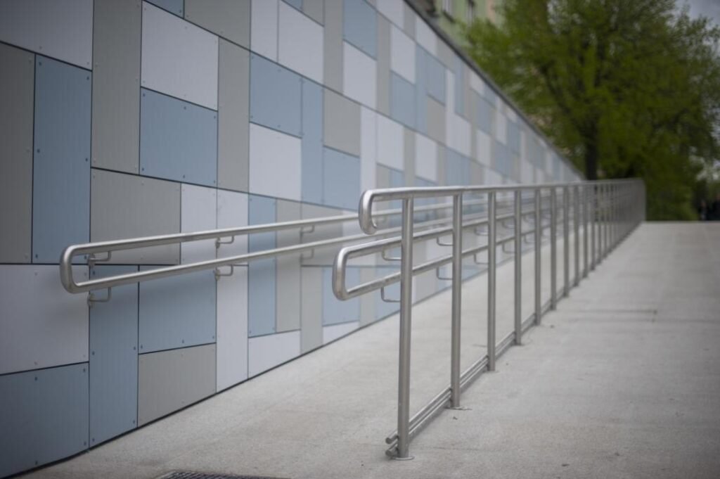 metal ramp installation