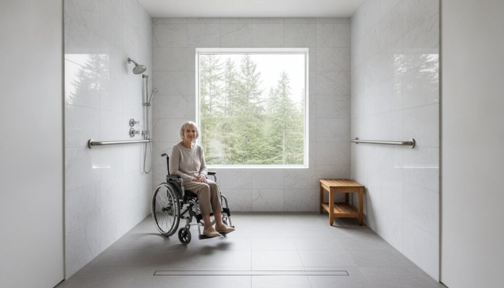 Roll-In Shower Installation in Eugene: Barrier-Free Guide