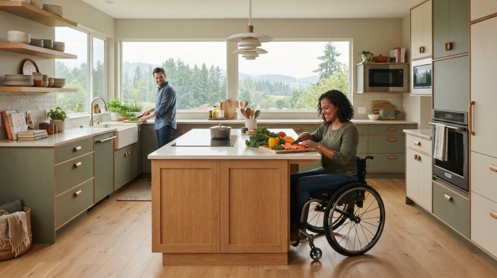 Wheelchair Accessible Kitchen Design: A Guide to Functional Beauty
